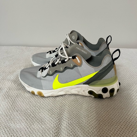 Nike React Element 55 sneakers size W7.5 - Picture 2 of 5